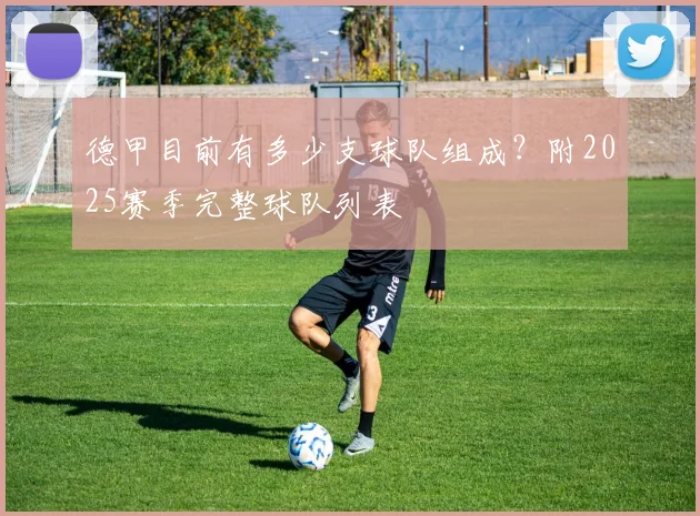 德甲目前有多少支球队组成?附2025赛季完整球队列表